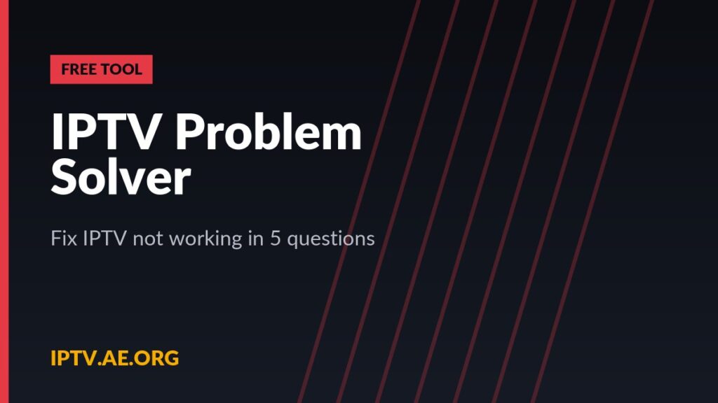 IPTV Problem Solver